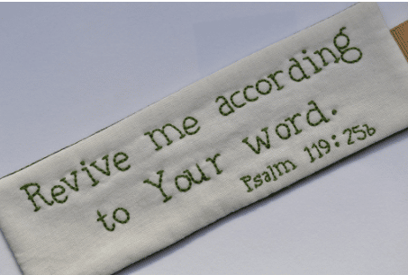 Revive me according to your word. Psal 119:25b